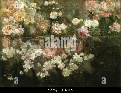 Maria Oakey Dewing - Jardin en Mai - Google Art Project Banque D'Images