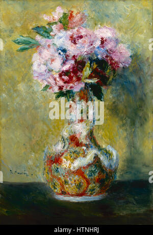 Renoir, Pierre Auguste - bouquet dans un vase - Google Art Project Banque D'Images