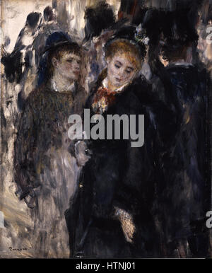 Pierre-Auguste Renoir - Jeunes Filles - Google Art Project Banque D'Images