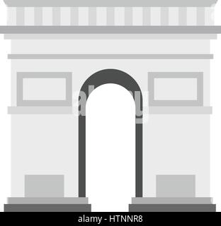 Arc de Triomphe, l'icône de style plat Illustration de Vecteur