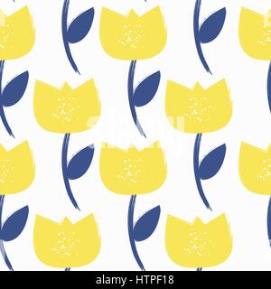 Fleur simple motif transparent Background Vector Illustration Illustration de Vecteur