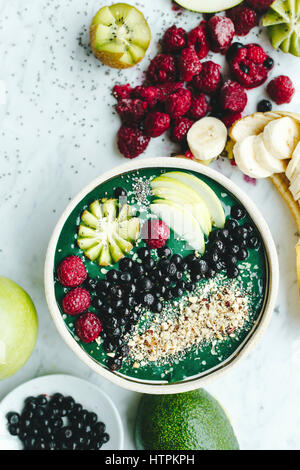 Coup de bol Smoothie haut Banque D'Images