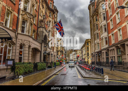 Architecture et bâtiments traditionnels dans la ville de Londres. La photographie de rue à Londres - Royaume-Uni Banque D'Images