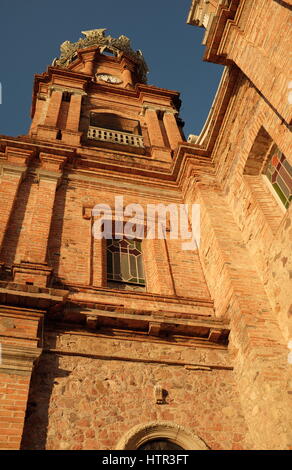 Paroisse Notre Dame de Guadalupe, Puerto Vallarta, Mexique Banque D'Images