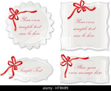 Jeu de cute frame. victorian ornaments photo dans le Vector Illustration de Vecteur