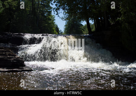 Tahquamenon Falls, au Michigan Banque D'Images