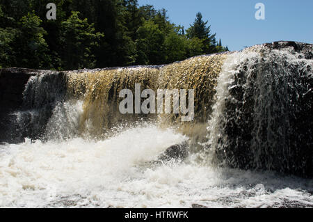 Tahquamenon Falls, au Michigan Banque D'Images