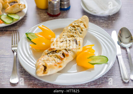 Un pain de viande avec de la Suède TRADITIONNELLE SYRIEN Banque D'Images