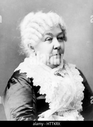 ELIZABETH Cady Stanton (1815-1902) activiste sociale américaine Banque D'Images