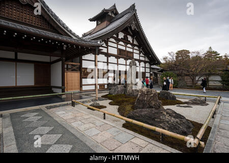 Tenryu ji, quartier Sagano, Kyoto, Japon Banque D'Images