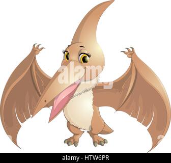 Beau dinosaure carton Illustration de Vecteur