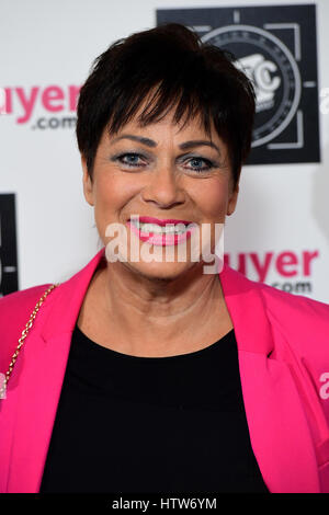 Denise Welch assistant à la 2017 Industries de la radiodiffusion et de la remise des Prix du Club, Grosvenor House, Park Lane, London. ASSOCIATION DE PRESSE Photo. Photo date : mardi 14 mars 2017. Voir Histoire de PA Tric SHOWBIZ. Crédit photo doit se lire : Ian West/PA Wire Banque D'Images