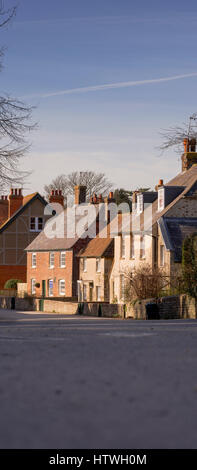 Le village de Firle dans l'East Sussex près de Lewes. Banque D'Images