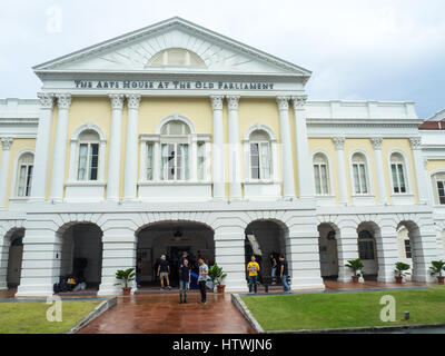 La Maison des Arts à l'ancien Parlement, une approche multi-disciplinaire des arts de la scène qui est anciennement l'ancien Parlement de Singapour. Banque D'Images