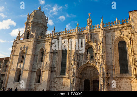 Igreja Santa Maria de Belém (l'église de Sainte Marie de Belém), Belém, Lisbonne, Portugal Banque D'Images