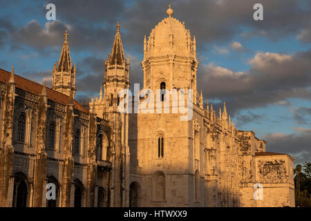 Igreja Santa Maria de Belém (l'église de Sainte Marie de Belém), Belém, Lisbonne, Portugal Banque D'Images