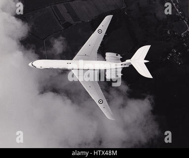 Vickers-Armstrongs VC10 avion de passagers, l'air à l'air libre. Maintenant à la retraite et à la sortie de RAF service. Banque D'Images