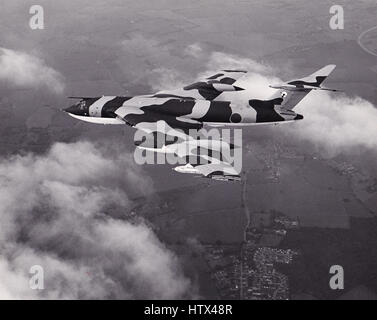 À l'air libre de l'air d'un Handley Page Victor K2-citerne, plus en service avec la RAF Banque D'Images