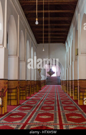 Fes, Maroc. La mosquée andalouse, Fès El-Bali. Banque D'Images