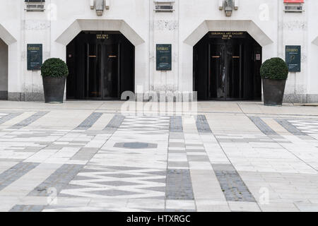 Galerie d'art, Ville de London Guildhall, Angleterre. Banque D'Images