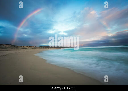 Rainbow - Kangaroo Island, Australie du Sud Banque D'Images