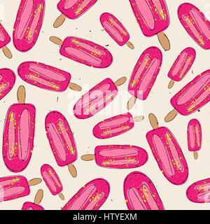 Ice cream illustration modèle transparent Illustration de Vecteur