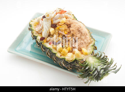 Des plats thai cousins en restaurant Banque D'Images