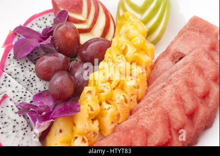 Des plats thaïlandais traditionnels et la Chine cousine Banque D'Images