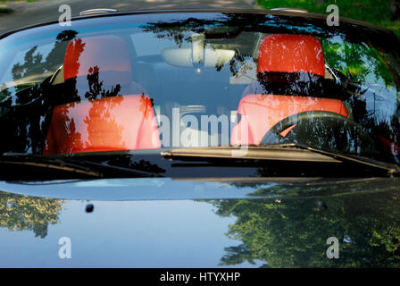 Voiture, cabine, ouvrir, le voyage, les passagers, la sécurité, les voyages, les transports, la sécurité, Banque D'Images