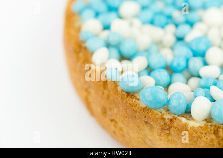 Biscottes avec anis bleu arrose est une tradition néerlandaise liées à la célébration de la naissance d'un garçon. On saupoudre de graines d'anis sucrée qui servent de Banque D'Images