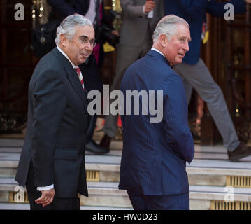 Londres, Royaume-Uni. 15 mars, 2017. Le Prince Charles, prince de Galles assiste à la Prince's Trust de célébrer les succès Awards le 15 mars 2017 à Londres, Angleterre Crédit : Gary Mitchell/Alamy Live News Banque D'Images