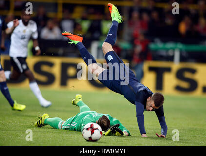 Dortmund, Allemagne. 22 mars 2017. Match amical de football entre l'Allemagne et l'Angleterre à Dortmund Allemagne le 22 mars Crédit : norbert schmidt/Alamy Live News Banque D'Images