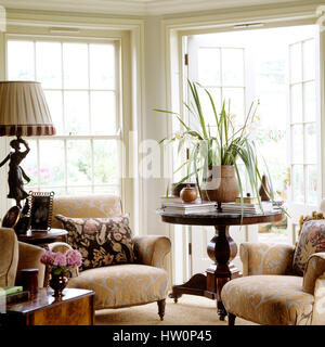 Salon de style classique. Banque D'Images