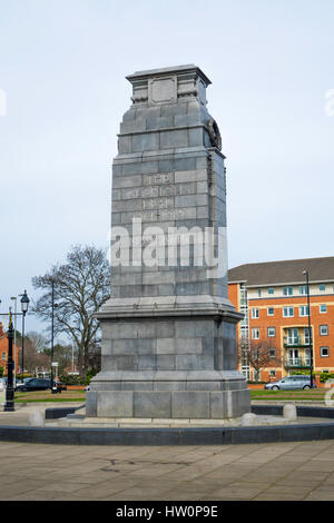 Mémorial pour les hommes qui sont morts dans les deux guerres mondiales à Middlesbrough Cleveland North Yorkshire England UK Banque D'Images