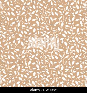 Transparente Floral pattern. Vecteur. Les feuilles. Illustration de Vecteur