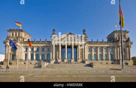 Bâtiment du Reichstag à Berlin, Allemagne Banque D'Images