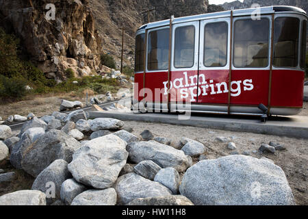 Tramway Aérien de Palm Springs Banque D'Images