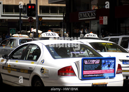 Taxi à Sydney Banque D'Images