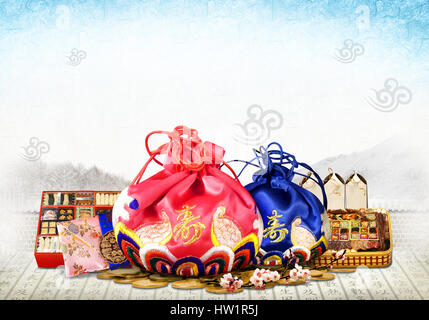 Blossom phénomène coréen 2 Banque D'Images