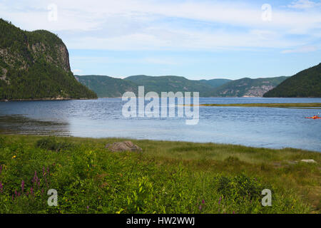 Parc national du fjord du Saguenay, QC, Canada Banque D'Images