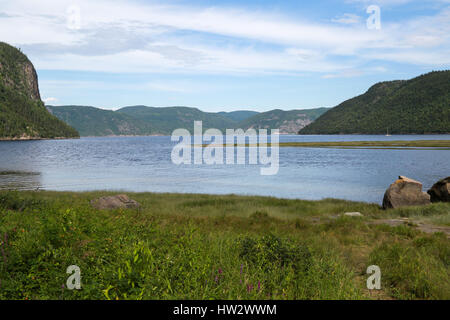 Parc national du fjord du Saguenay, QC, Canada Banque D'Images