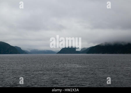 Parc national du fjord du Saguenay, QC, Canada Banque D'Images