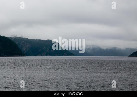 Parc national du fjord du Saguenay, QC, Canada Banque D'Images