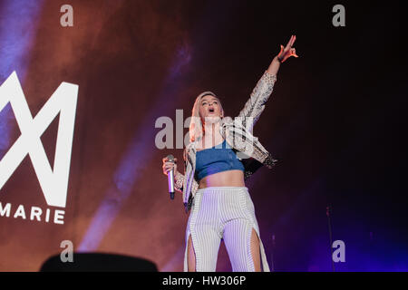 Turin, Italie. Mar 16, 2017. Anne Marie effectue à Turin Crédit : Daniele Baldi/Pacific Press/Alamy Live News Banque D'Images