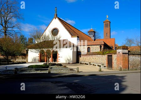 Peu de Walsingham, Norfolk, Angleterre Banque D'Images