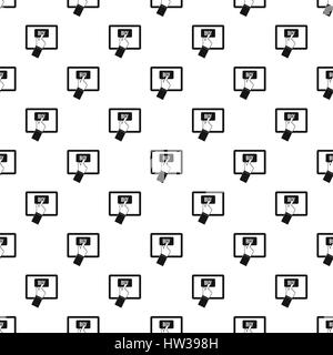 Modèle d'achat en ligne, style simple. Illustration de Vecteur