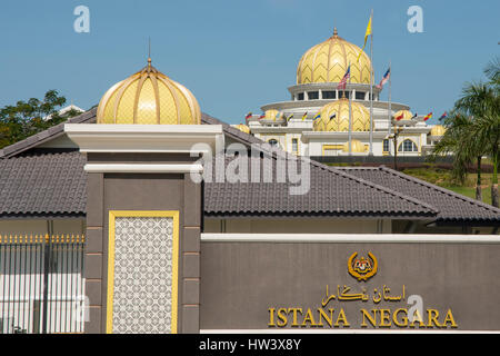 L'Istana Negara, Palais du Roi, Kuala Lumpur, Malaisie Banque D'Images