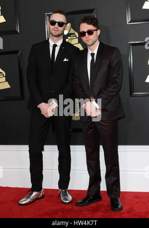 59e cérémonie annuelle de remise des Prix Grammy 2017 tenue à des arrivées au Staples Center de Los Angeles. Avec : Guest Où : Los Angeles, California, United States Quand : 12 Oct 2017 Banque D'Images