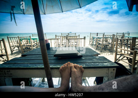 Ko Samet est une île située dans le golfe de Thaïlande et l'un des endroits les plus populaires près de Bangkok. La superbe île de Ko Samet est célèbre pour Banque D'Images