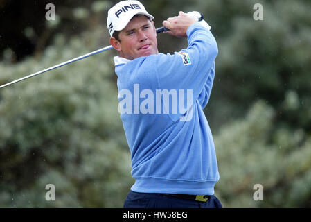 LEE WESTWOOD ANGLETERRE ECOSSE MUIRFIELD GOLF GULLAN 19 Juillet 2002 Banque D'Images